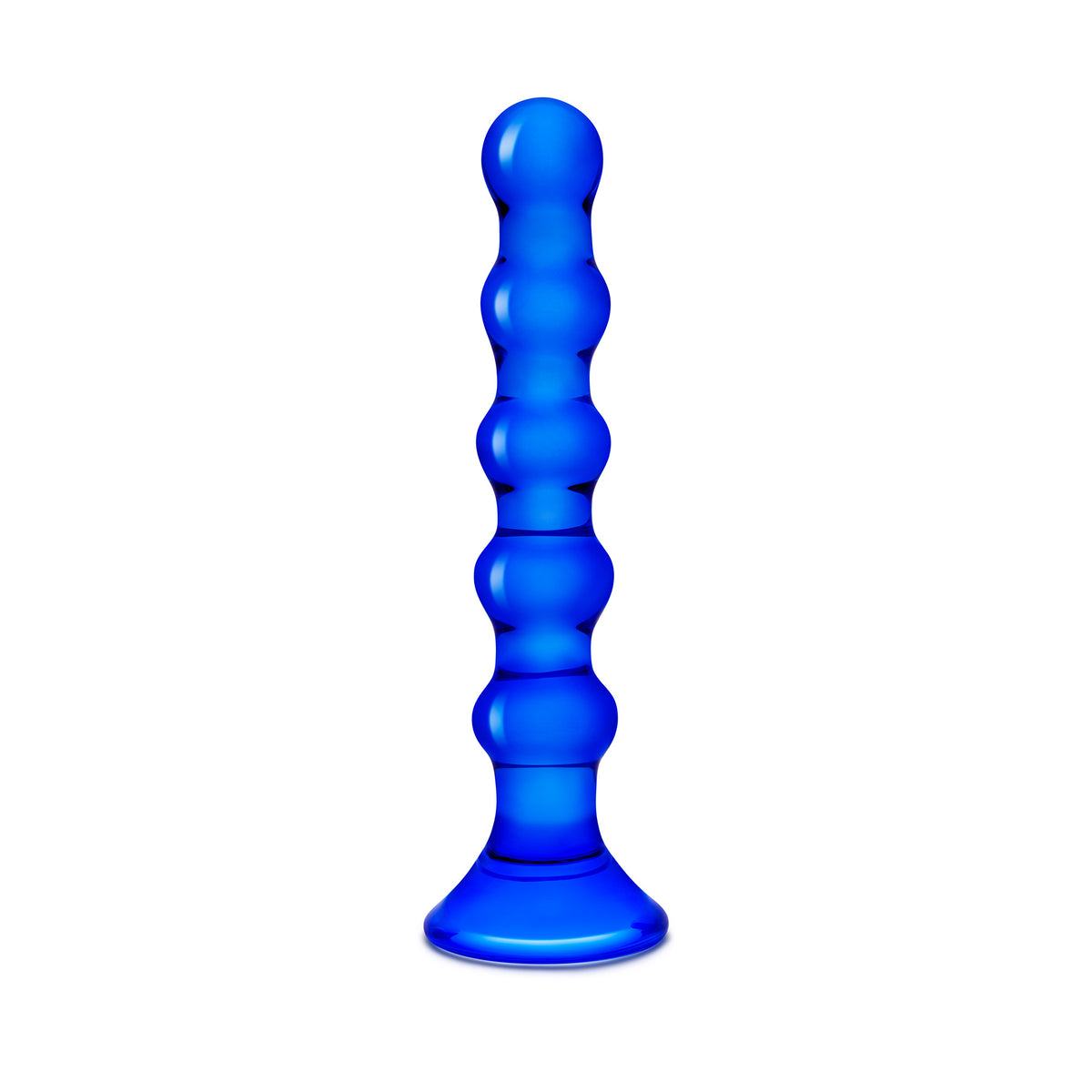 7” Blue Anal Beads