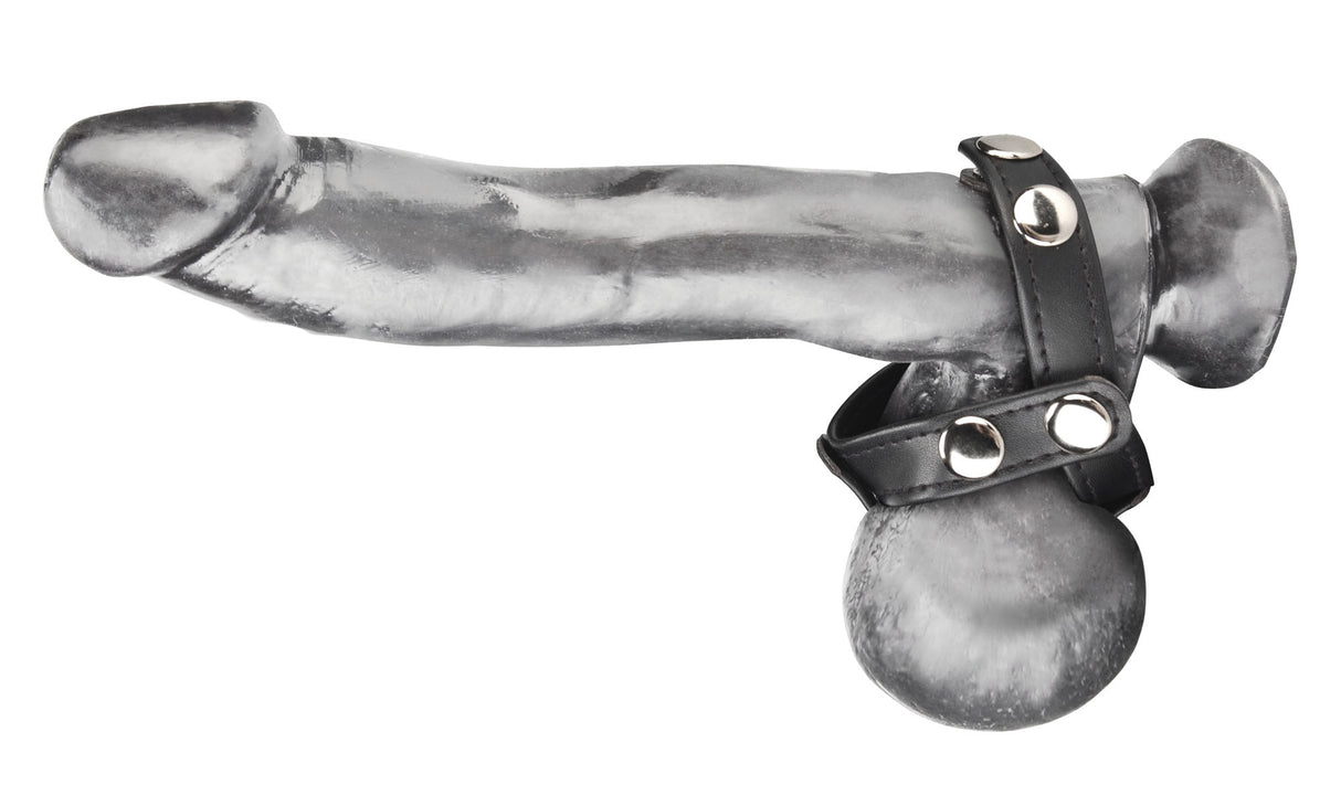 T-Style Cock Ring with Ball Divider