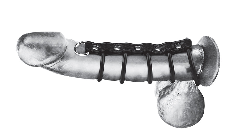 5 Ring Rubber Gates of Hell with Leash Lead