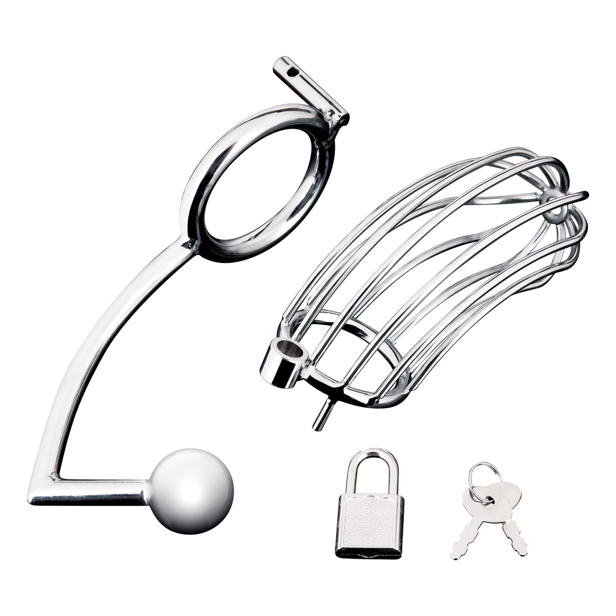 Cock Cage With Anal Stimulator