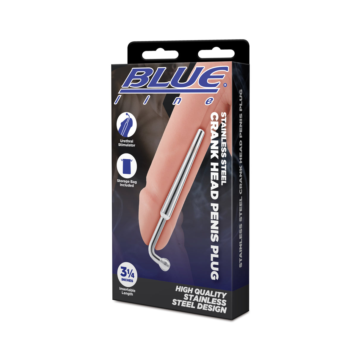 Stainless Steel Crank Head Penis Plug