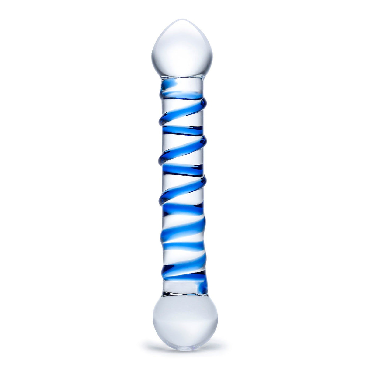 6.5" Spiral Double Ended Dildo