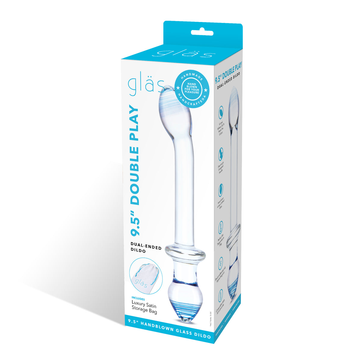 9.5" Double Play Dual-Ended G-Spot Dildo