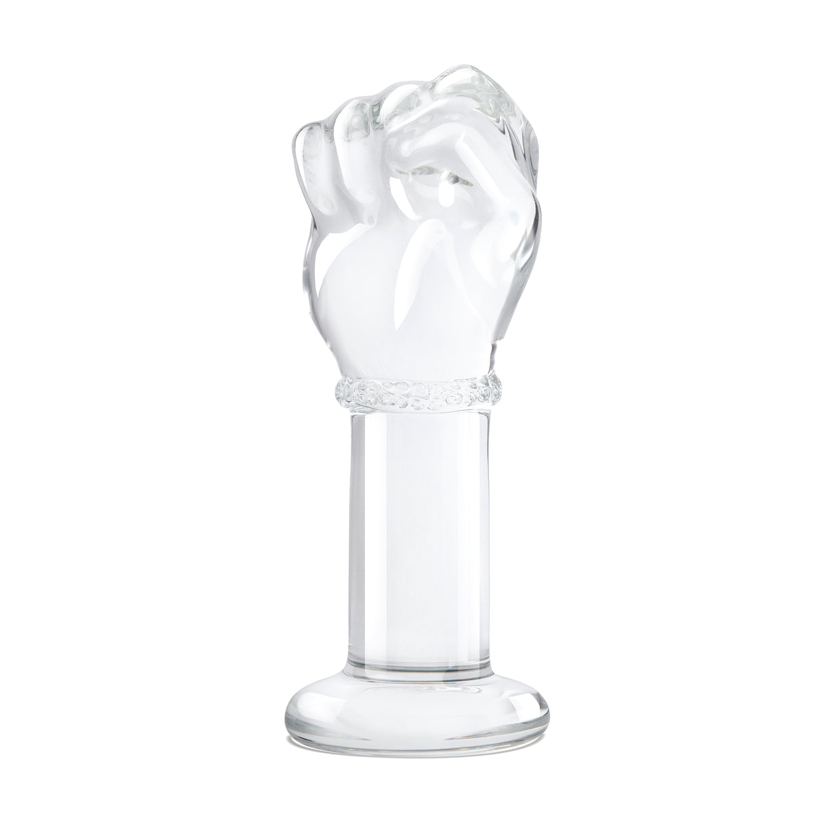 5" Fist Glass Butt Plug
