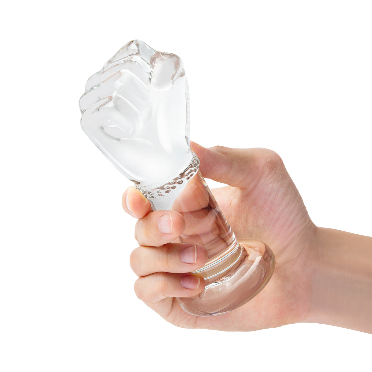 5" Fist Glass Butt Plug