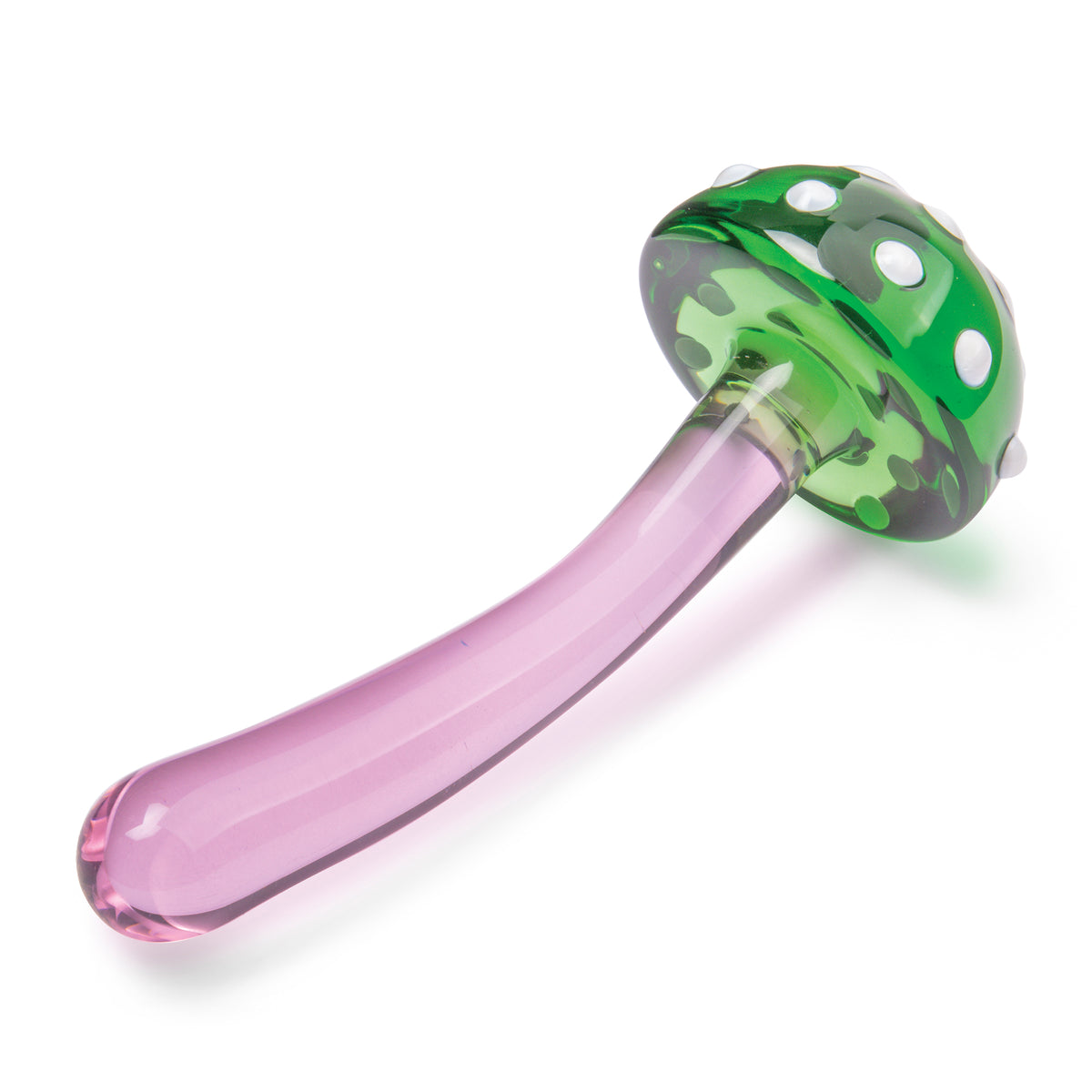 Magic Mushroom 7.5" Glass Dildo