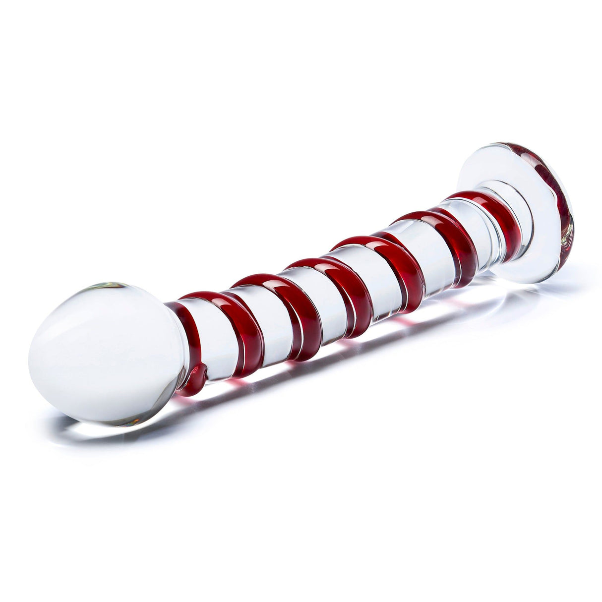 7.5" Mr. Swirly Glass Dildo