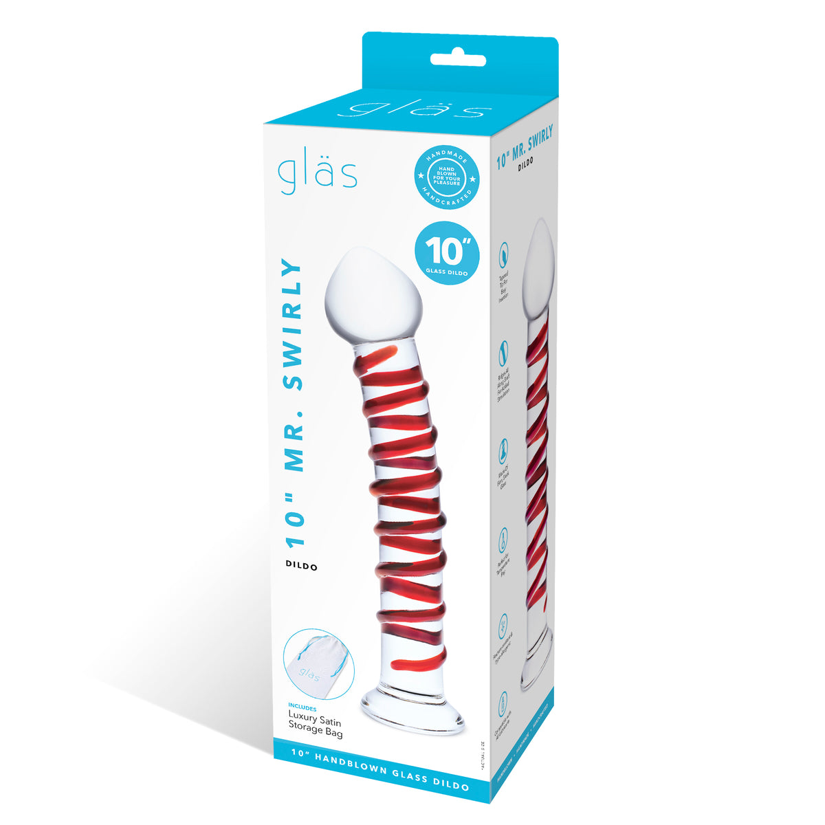 10" Mr. Swirly Dildo
