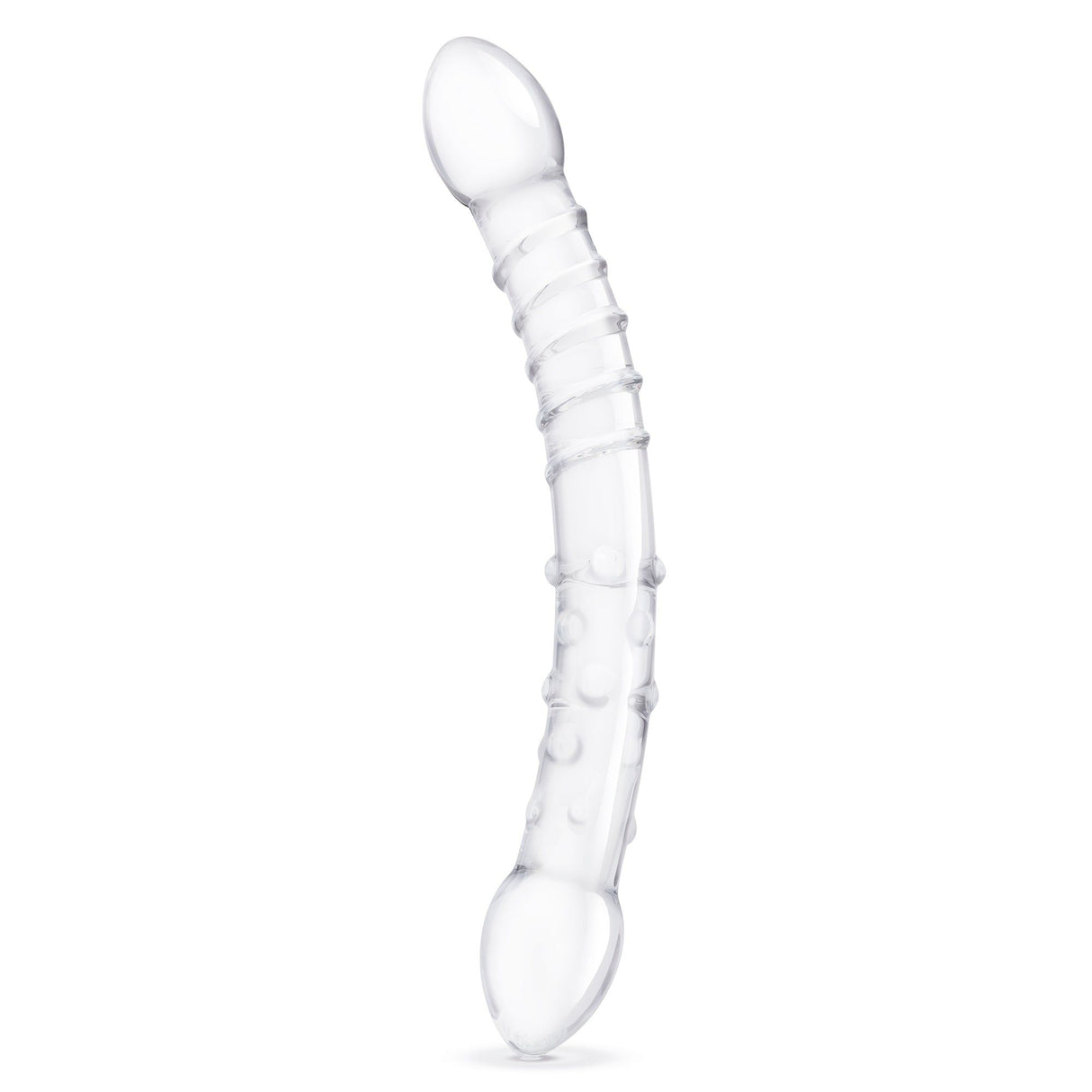 12" Girthy Double Trouble Curved Dildo