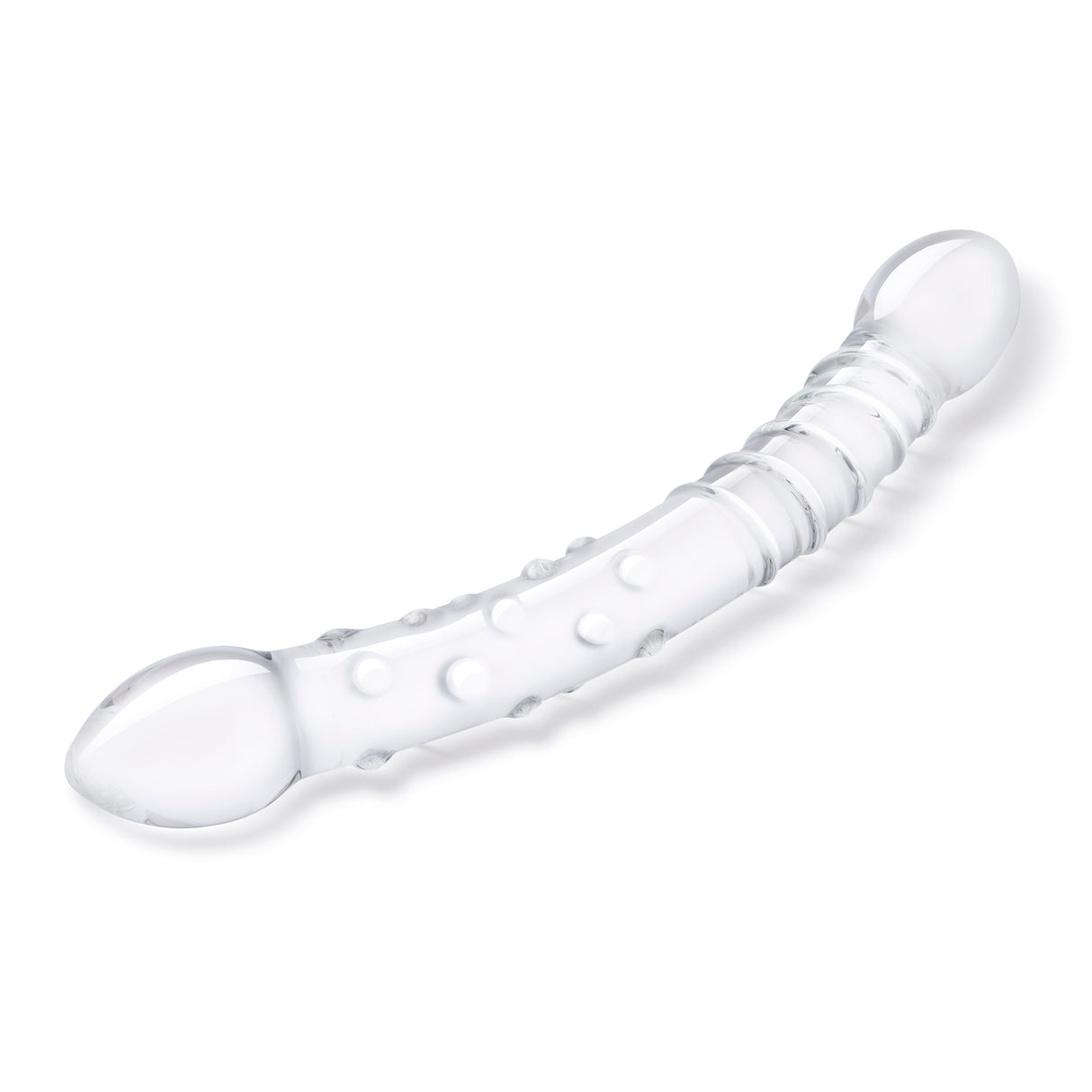 12" Girthy Double Trouble Curved Dildo