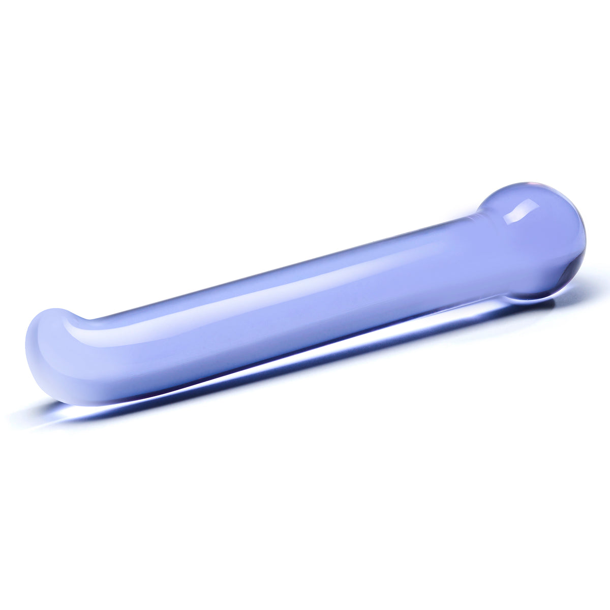 5.5" Purple G-Spot Glass Dildo