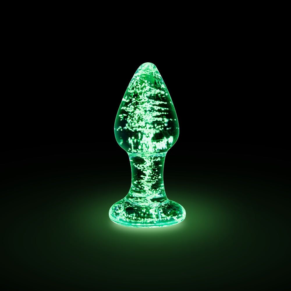 Glow-In-The-Dark Tornado Small Butt Plug