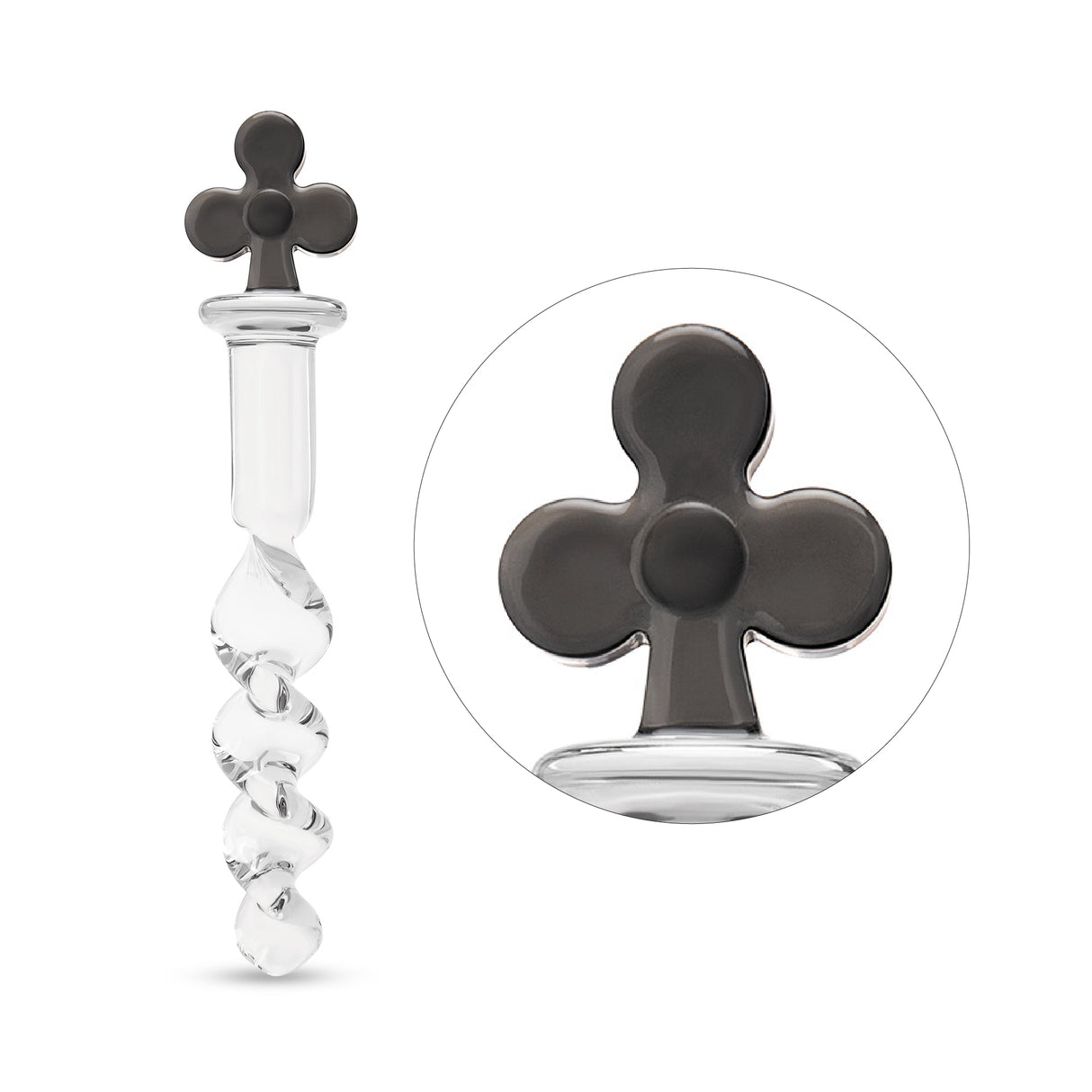 7.75" Clover Corkscrew Plug