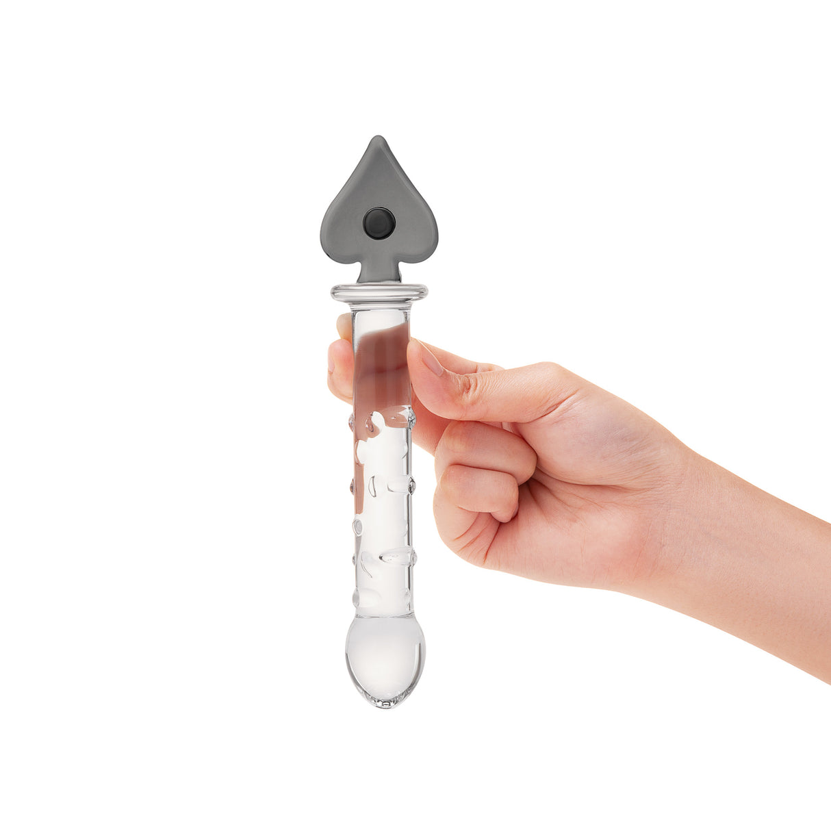 7.75" Nubby Spade Dildo