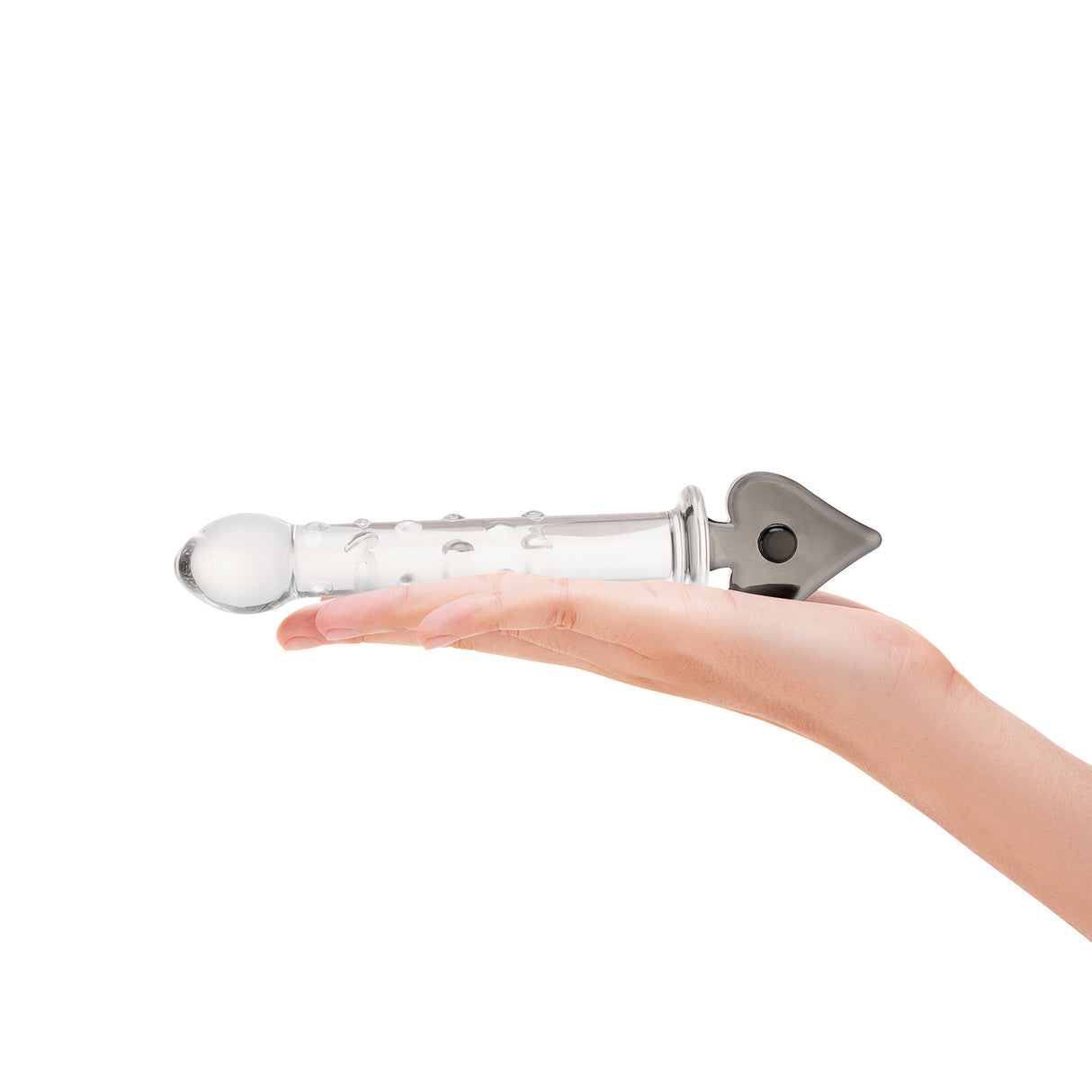 7.75" Nubby Spade Dildo