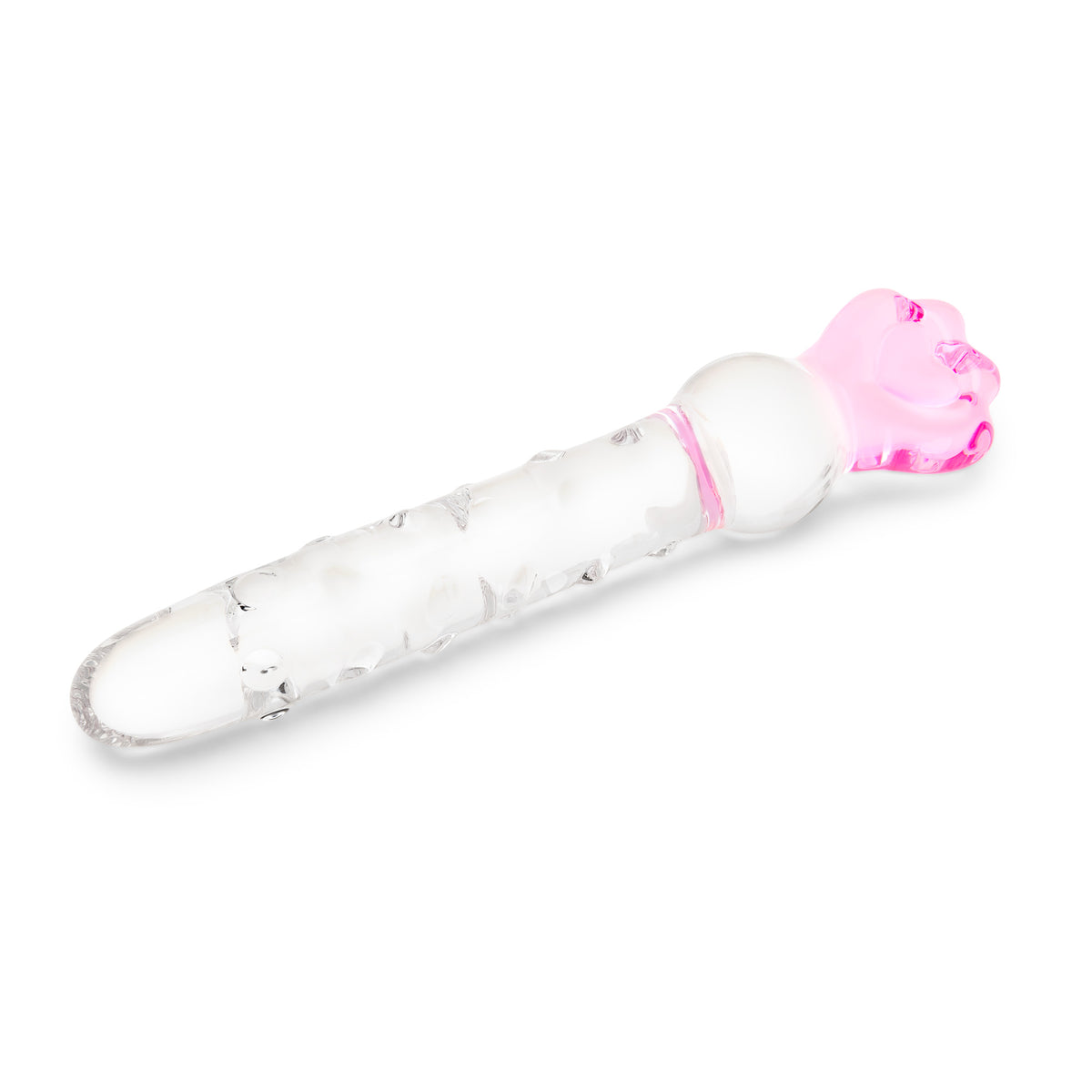 8.25" Love Nubs Wand Glass DIldo