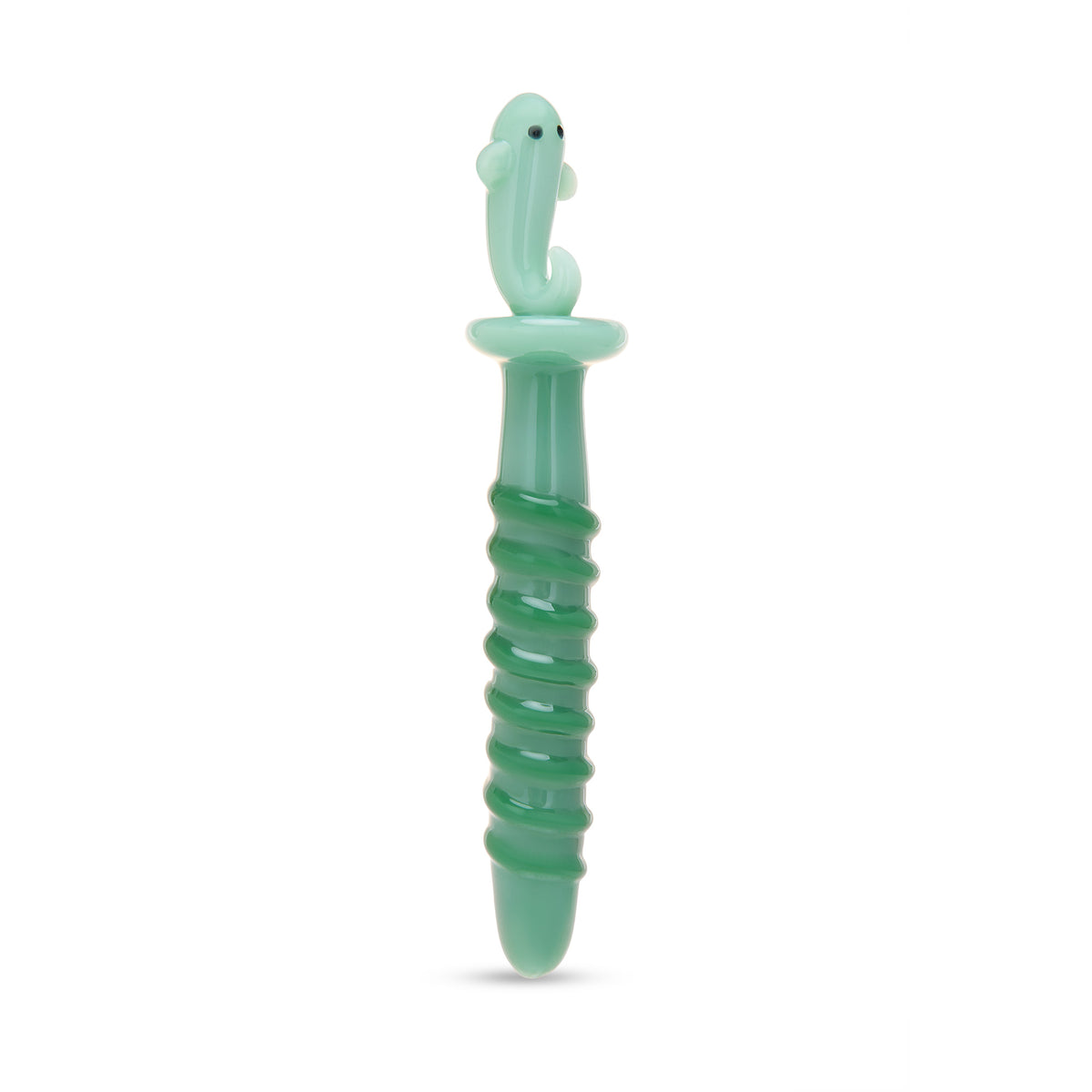 8.5" Boo-ty Treat Spiral Glass Butt Plug