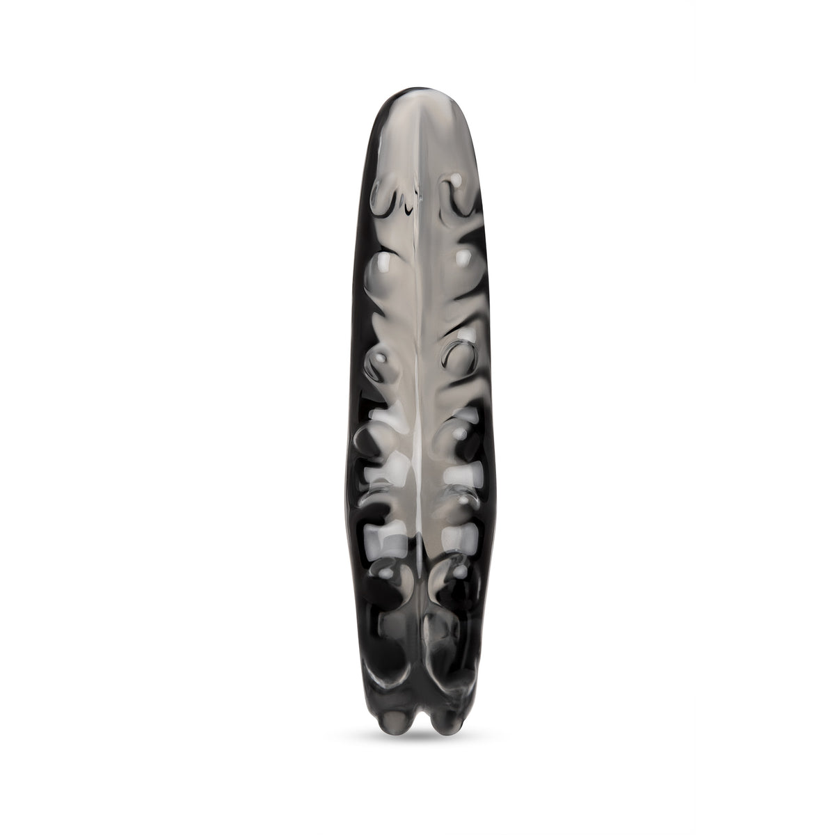 6" Abyss Nubbed Glass Dildo