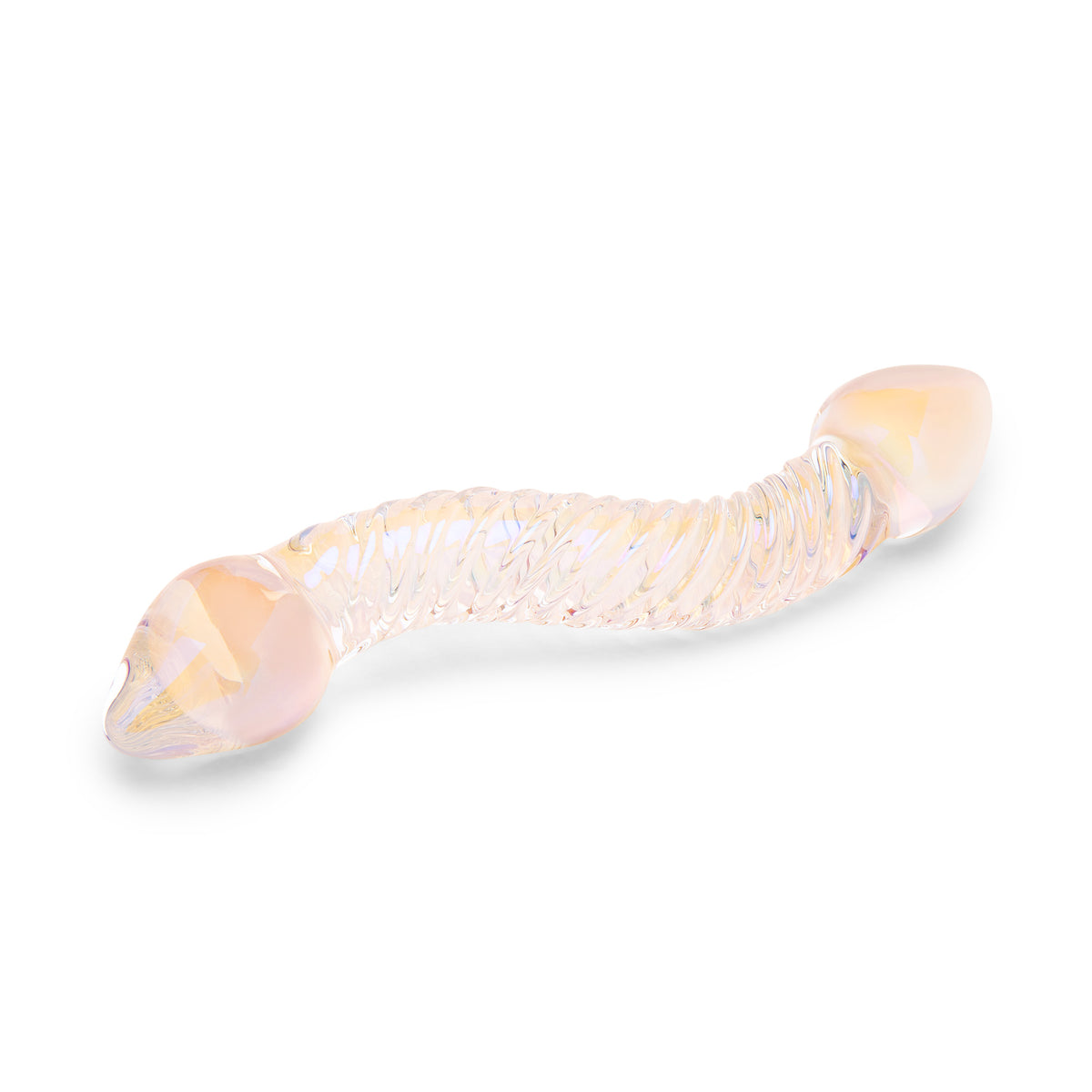 7.75" Prism Dual Penetrator Glass Dildo