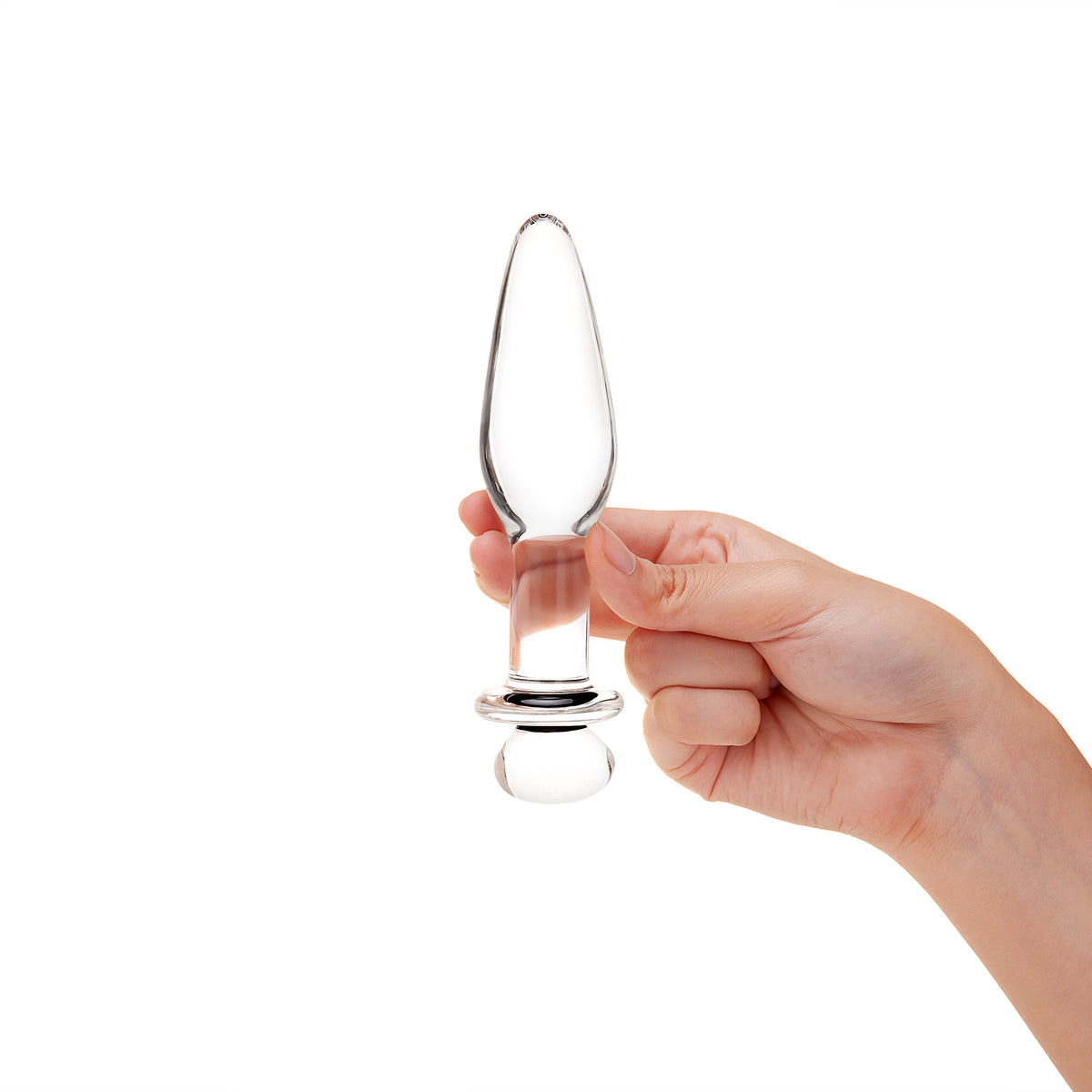 5.5" Galaxy Glass Butt Plug