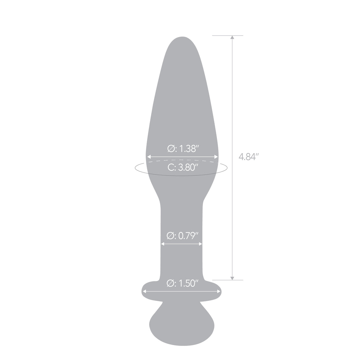 5.5" Galaxy Butt Plug