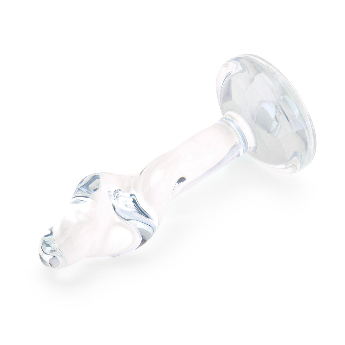 3.35" Sweet Twist Glass Butt Plug