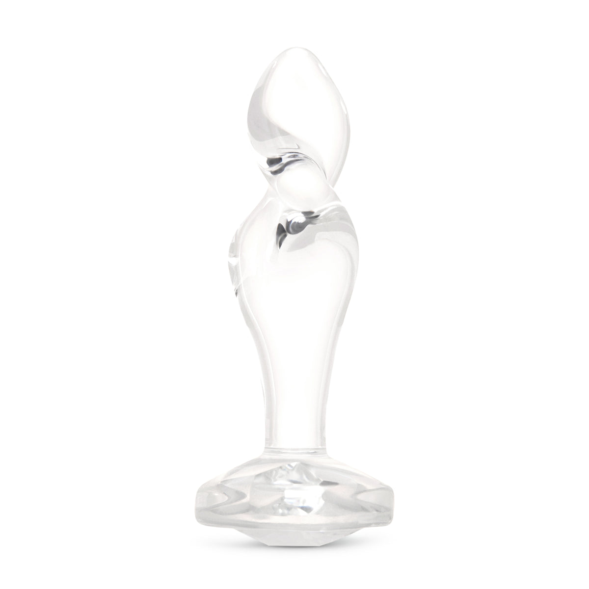 4" Sweet Twist Glass Butt Plug
