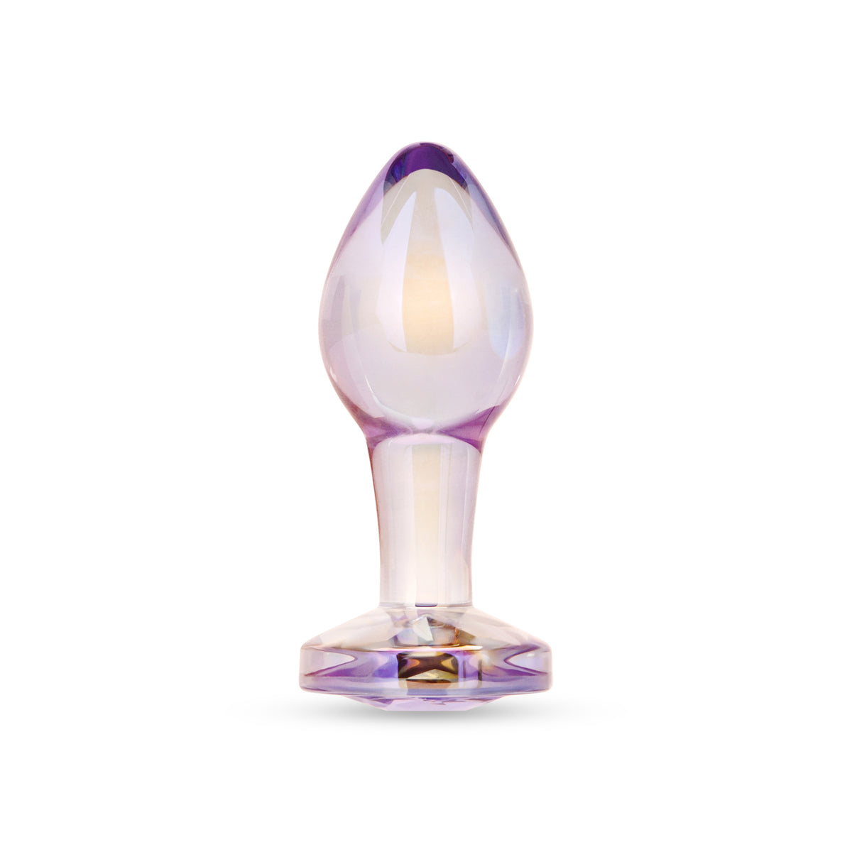 3.35 " Twilight Aura Glass Butt Plug