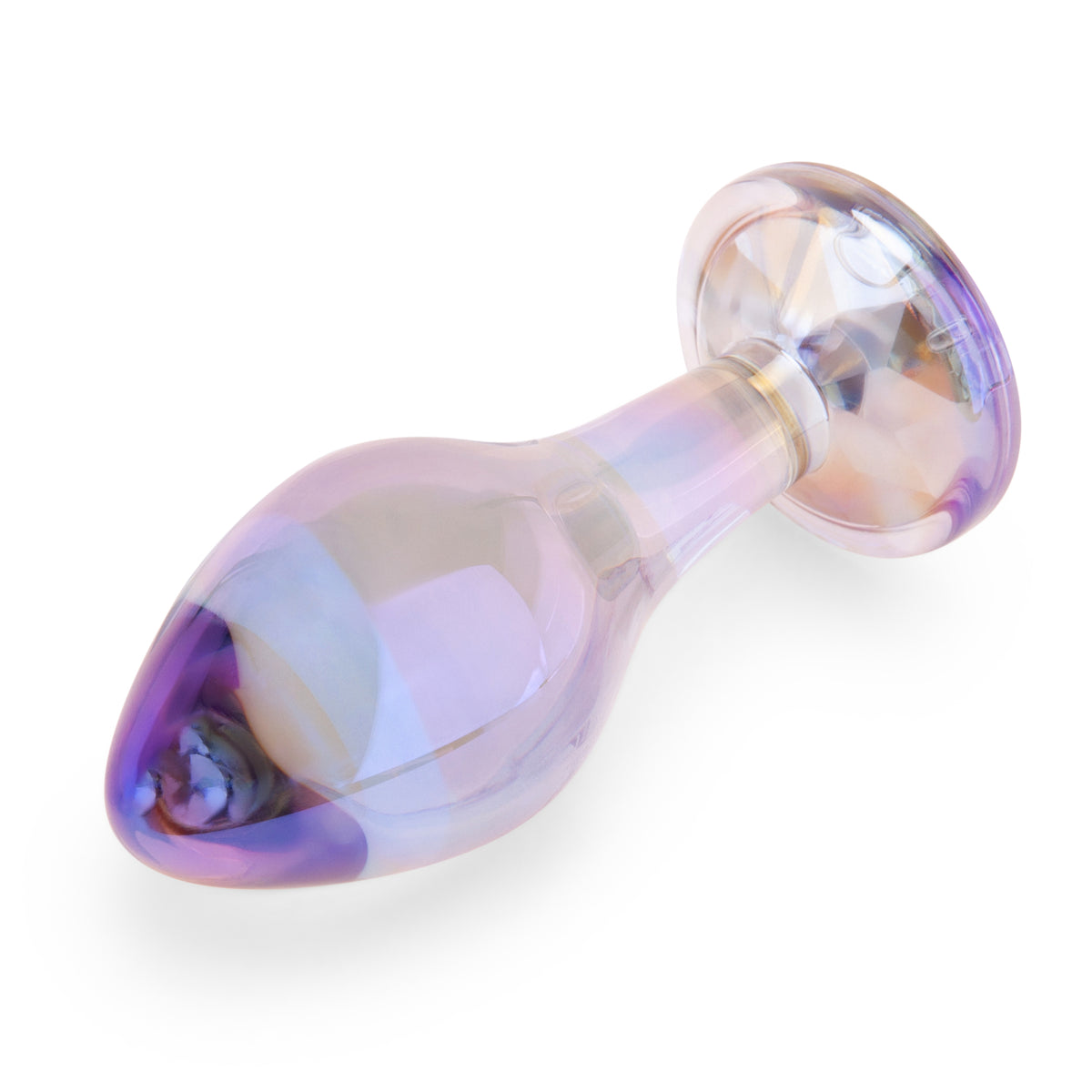 4" Twilight Aura Glass Butt Plug
