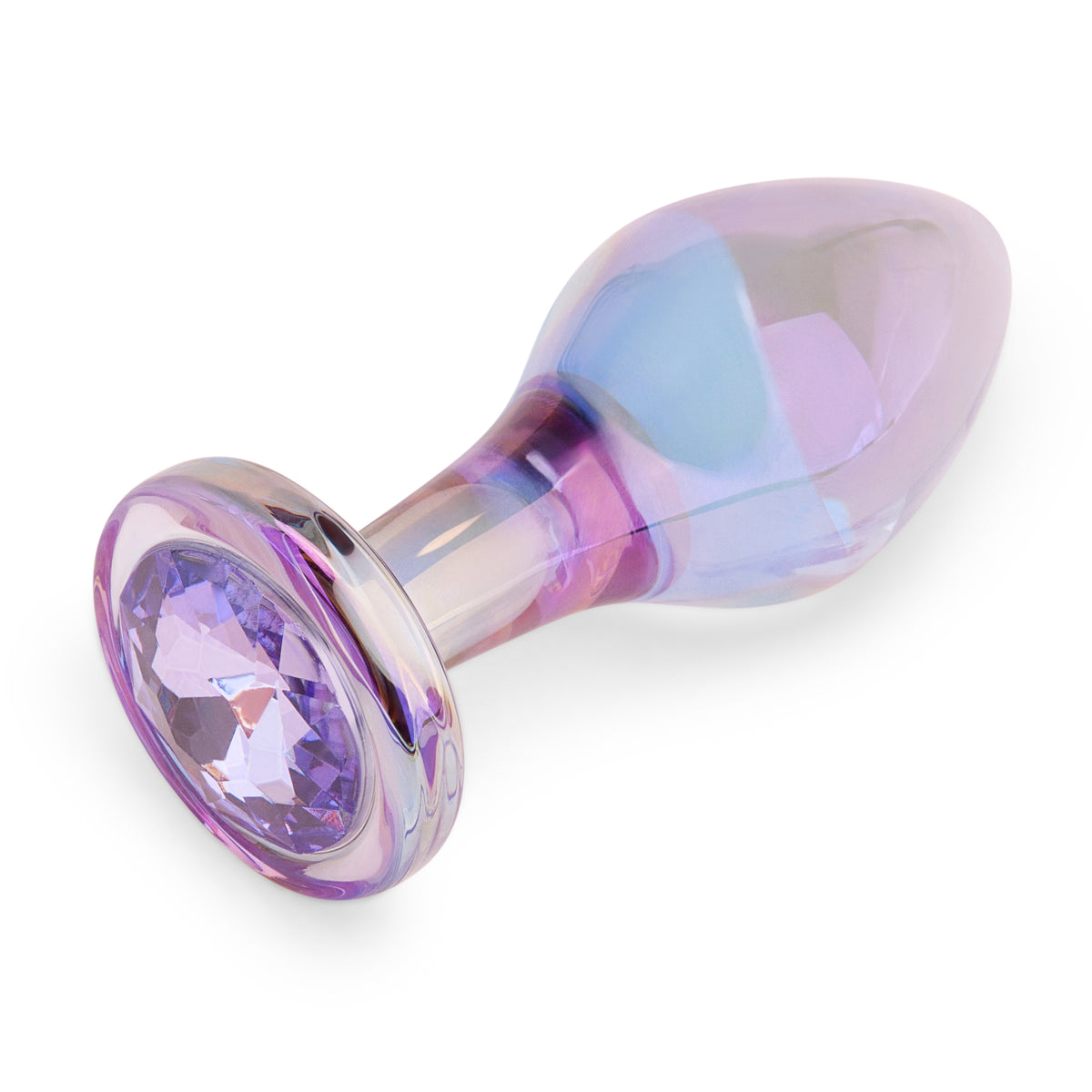 4" Twilight Aura Glass Butt Plug