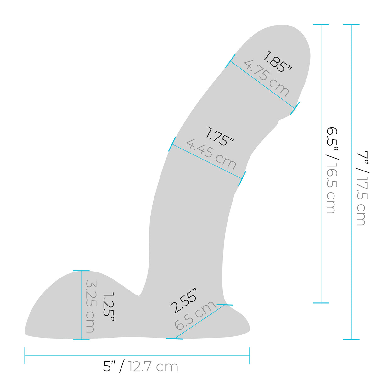 6.5" Realistic Silicone Vibrating Pegging Dildo and Balls with Remote Control and Adjustable Harness