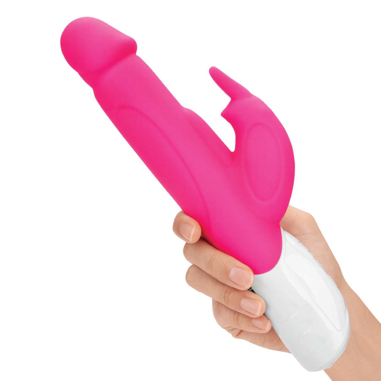 Realistic Rabbit Vibrator with Throbbing Shaft