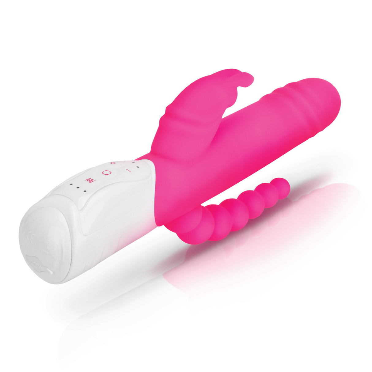 Double Penetration Rabbit Vibrator with Rotating Shaft