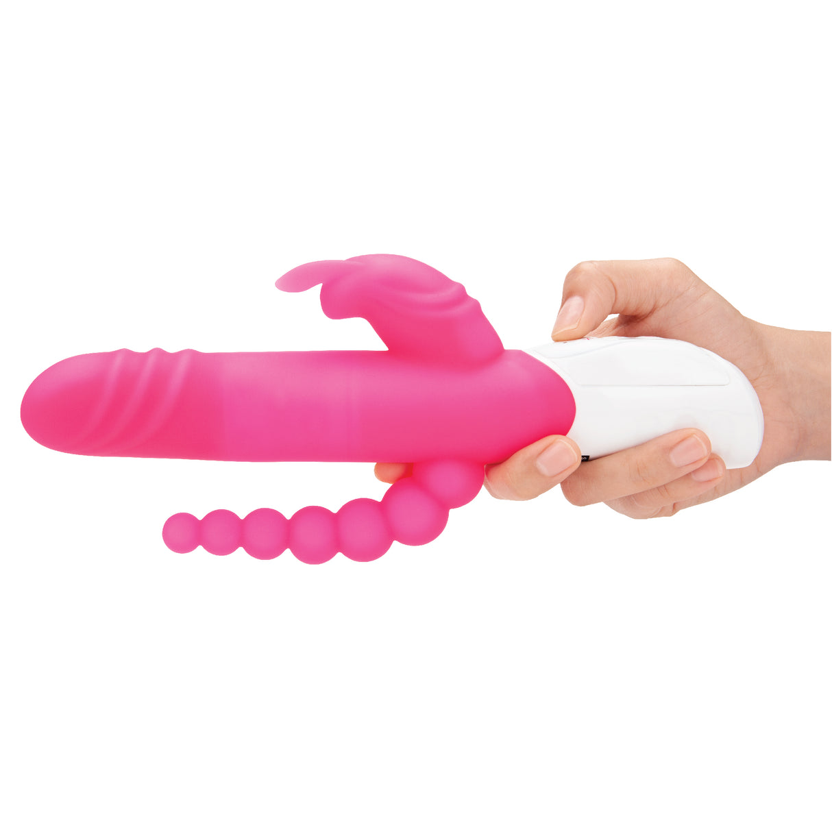 Double Penetration Rabbit Vibrator with Rotating Shaft