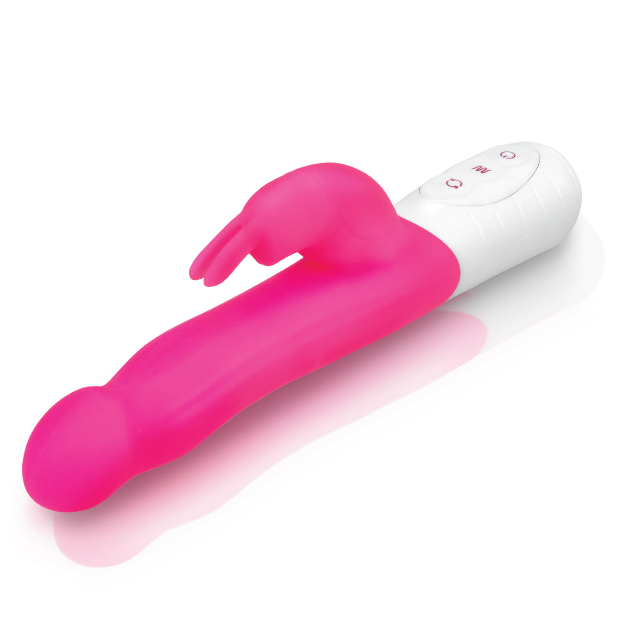 Slim Shaft Rabbit Vibrator with Rotating Beads