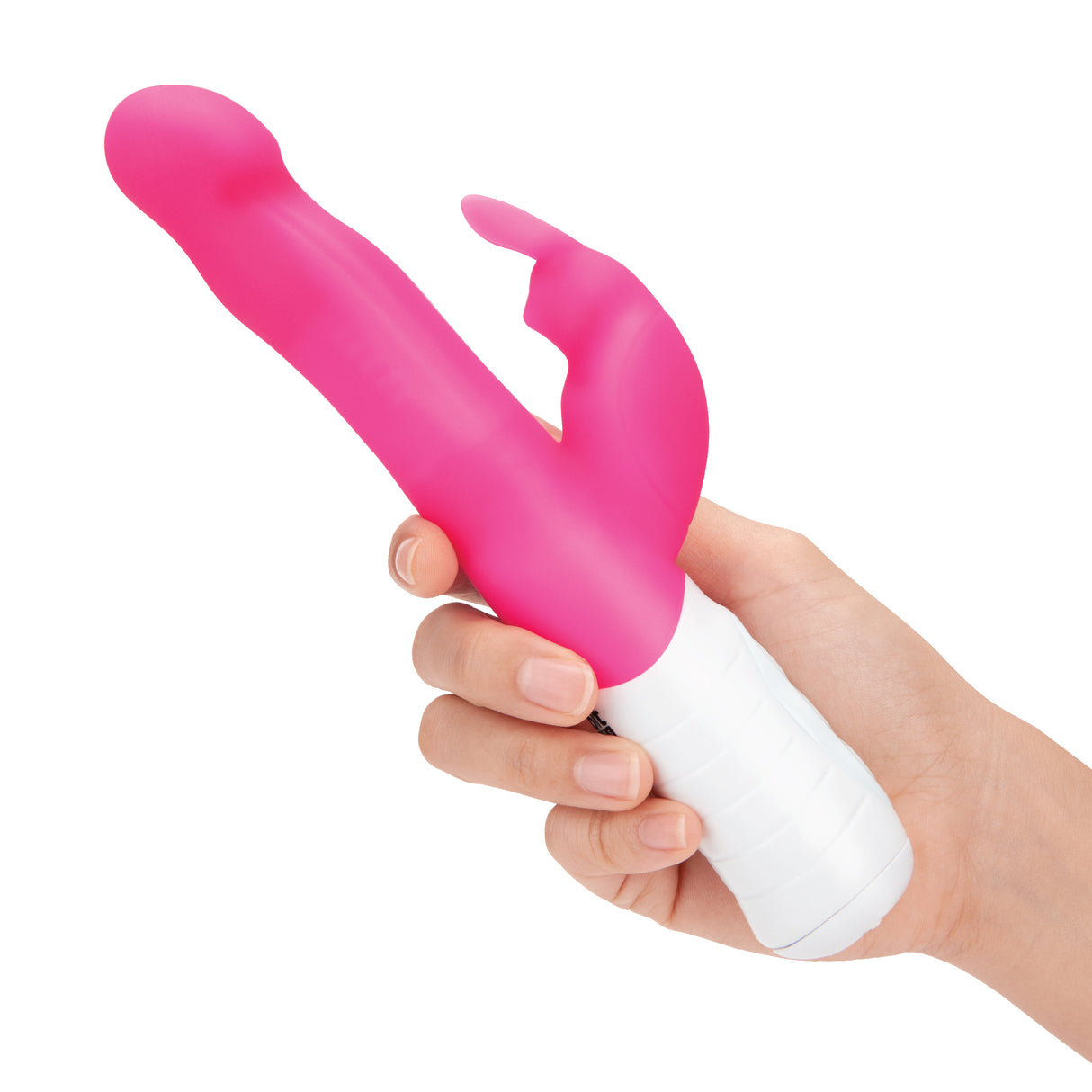 Slim Shaft Rabbit Vibrator with Rotating Beads