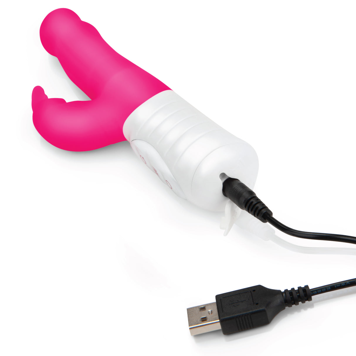 Slim Shaft Rabbit Vibrator with Rotating Beads