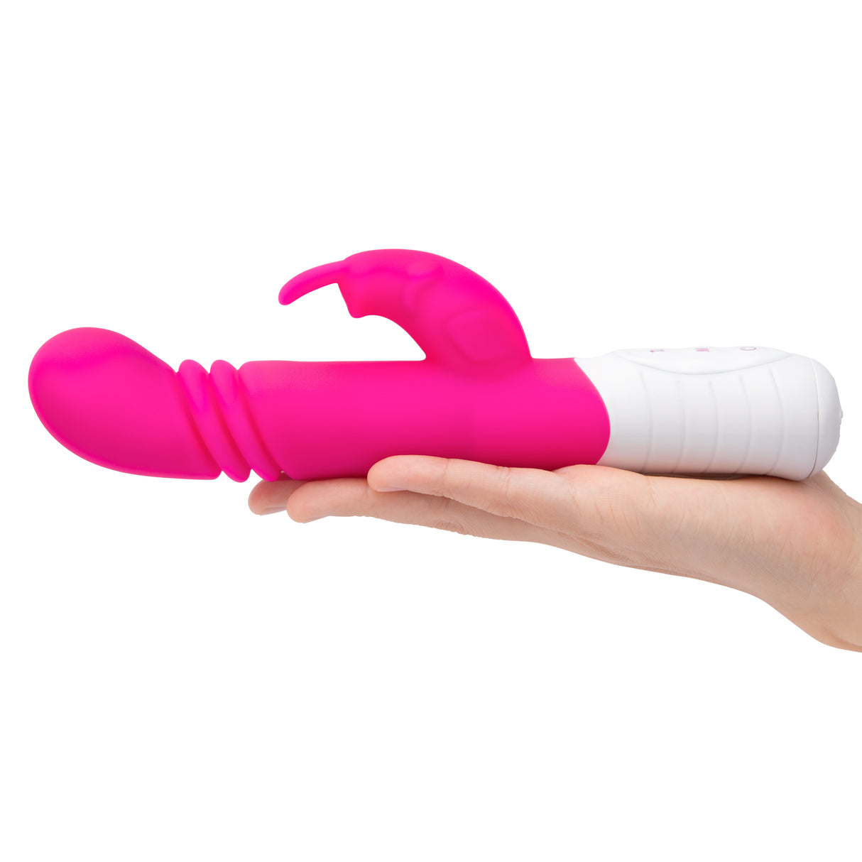 Slim Shaft Thrusting Rabbit Vibrator with G-Spot Stimulation
