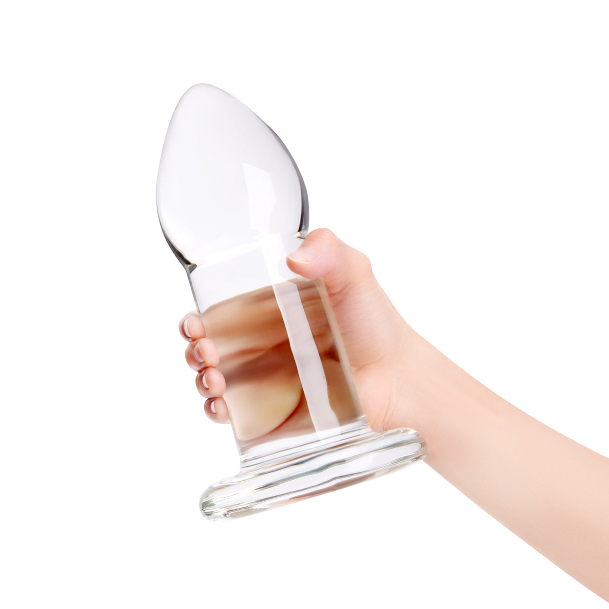 b-Vibe Advanced 8 Inch Glass Dilator Plug