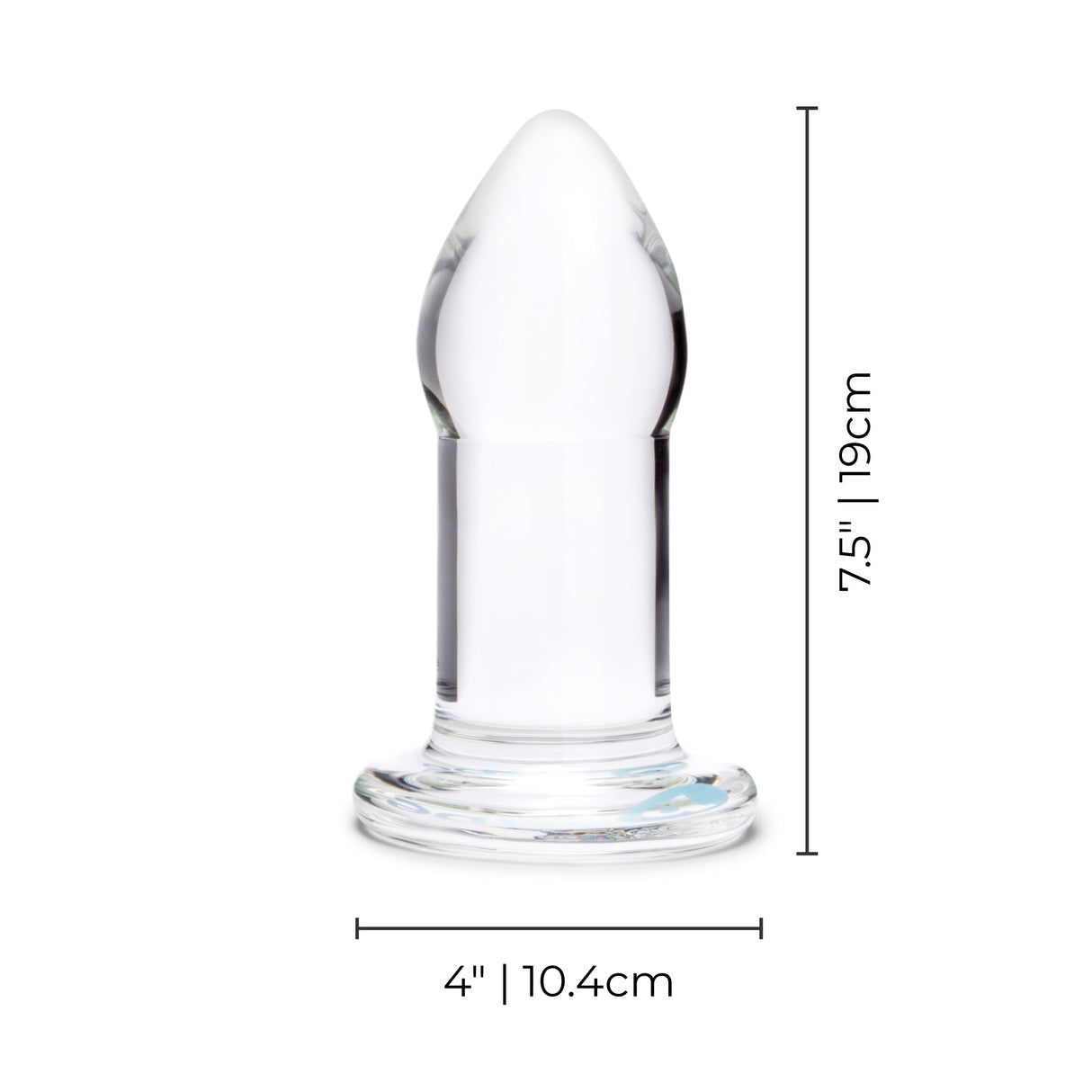 b-Vibe Advanced 7.5 Inch Glass Anal Dilator