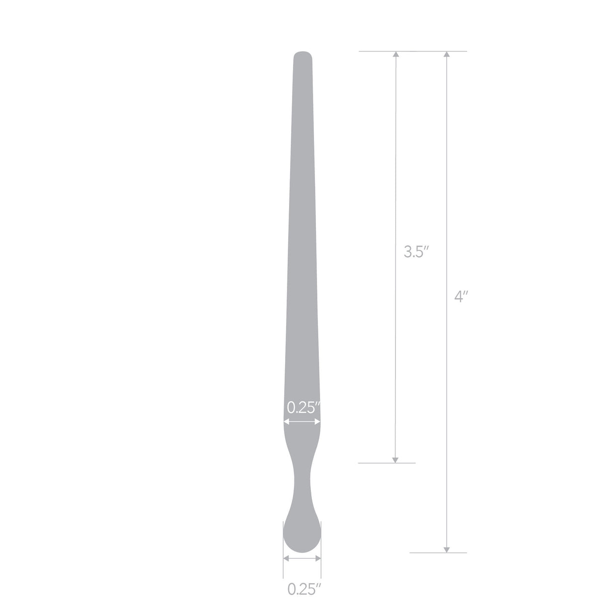 3.5" Stainless Steel Penis Plug