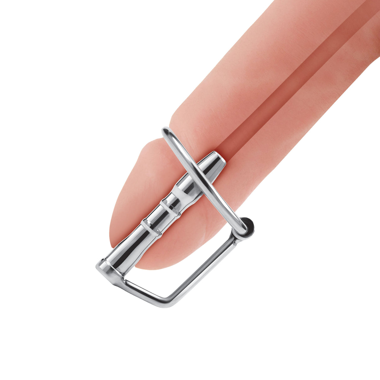 Stainless Steel Sperm Stopper With Glans Ring