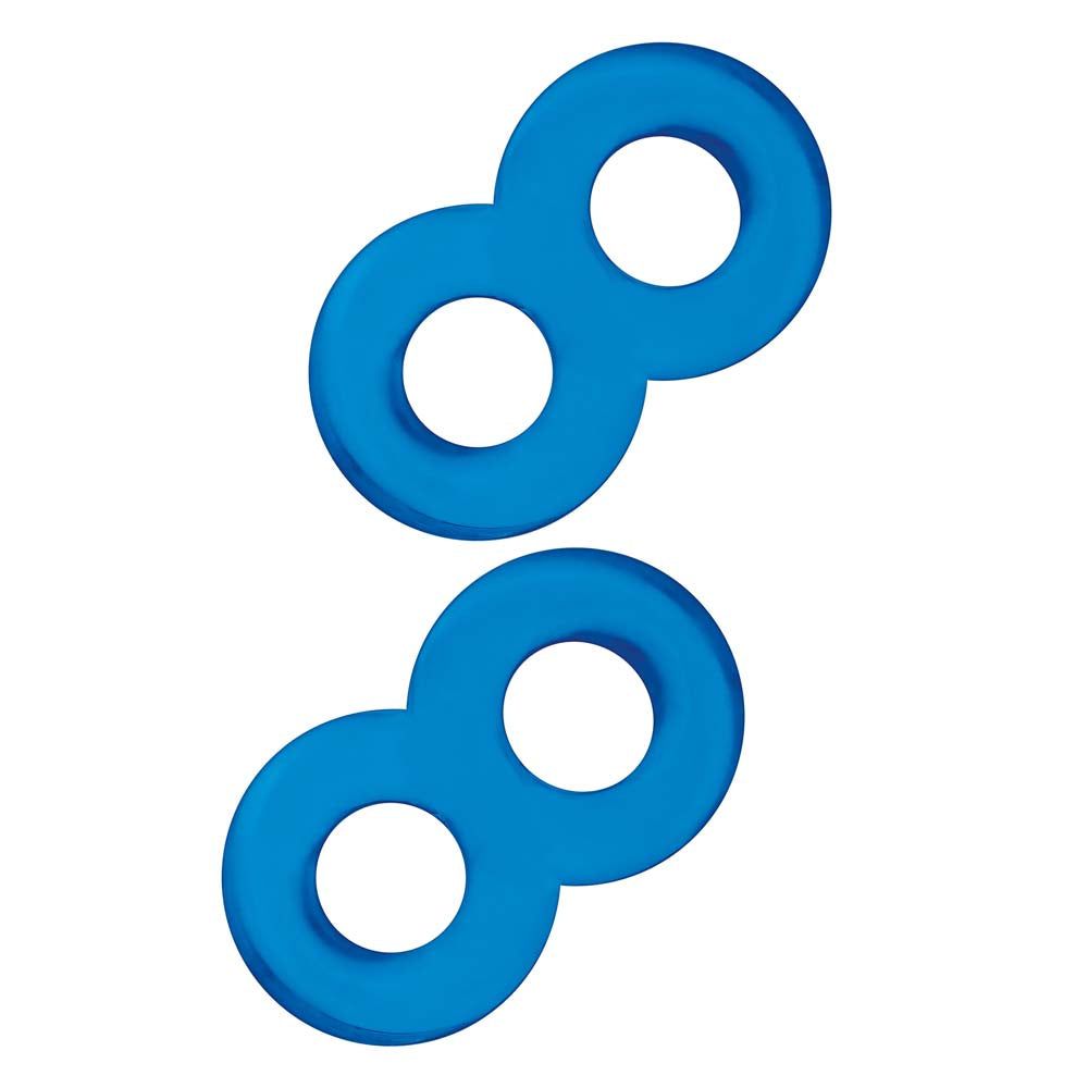 Shop the Blue Line 2-Pack Duo Cock And Ball Stamina Enhancement Ring