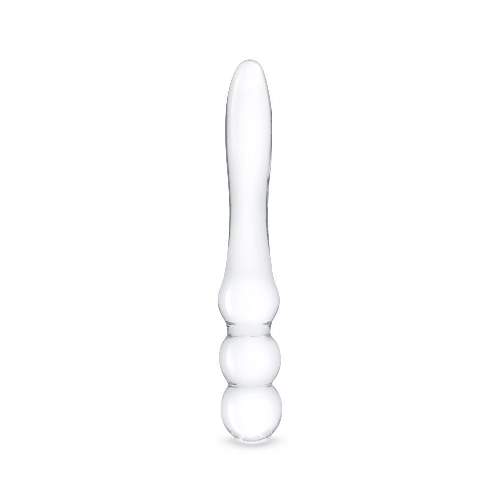 8” Double Ended Dildo With Beads