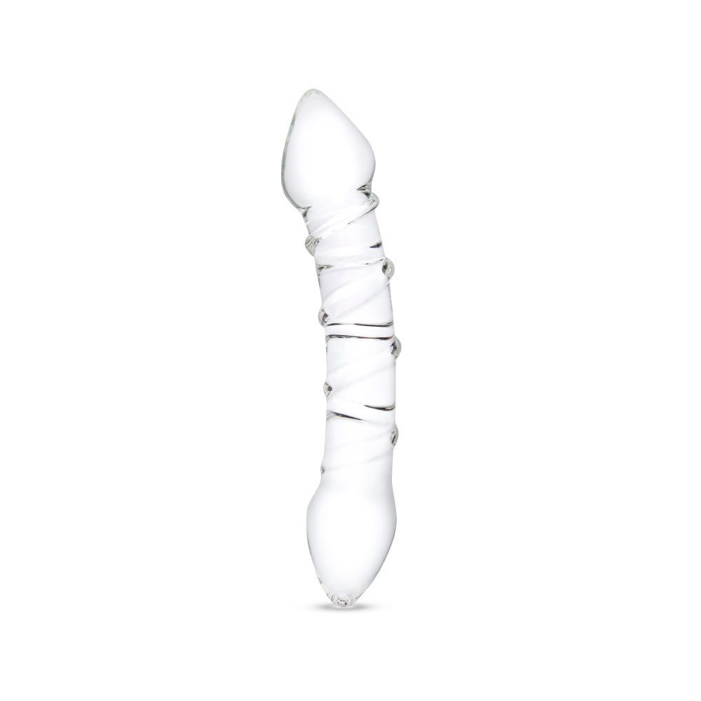 7.25" Girthy Double Ended Swirly Dildo