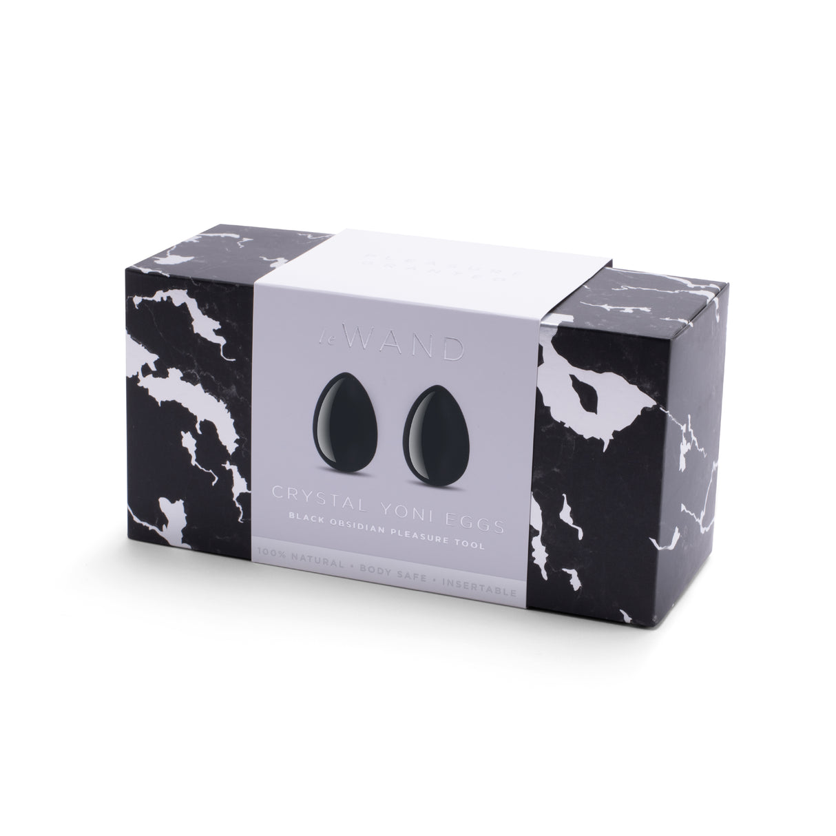 Le Wand Crystal Yoni Eggs (Black)