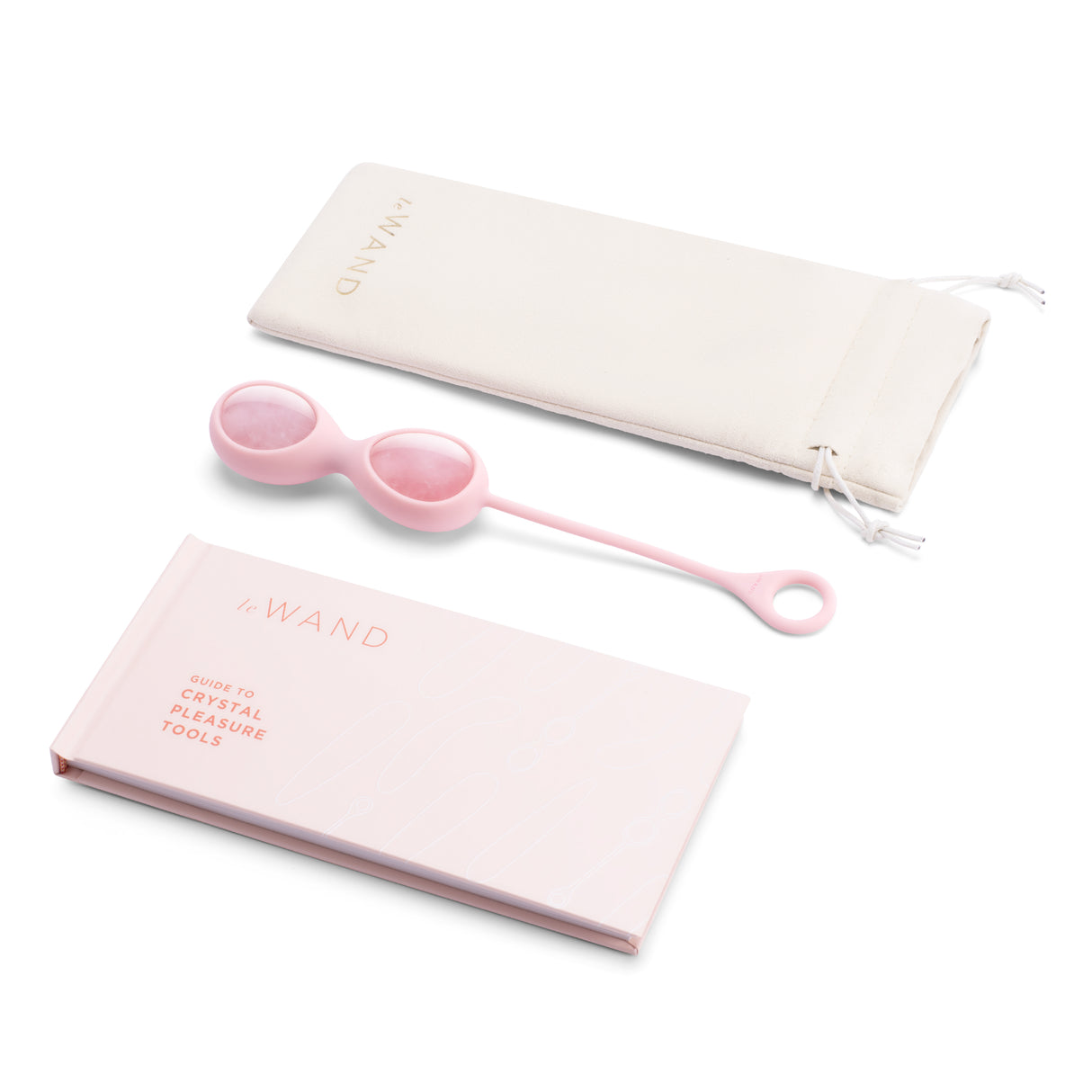 Le Wand Crystal Yoni Eggs (Pink)