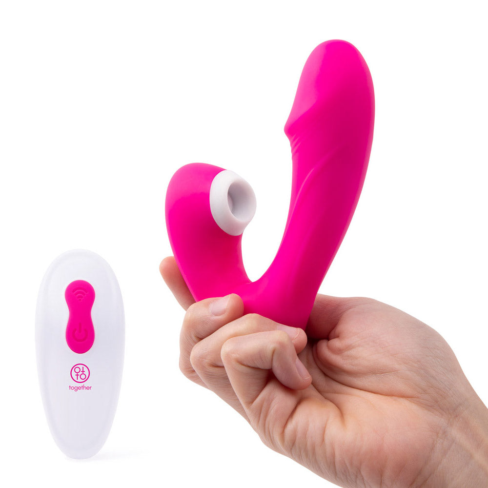 Internal Kisses Remote Controlled Vibrator