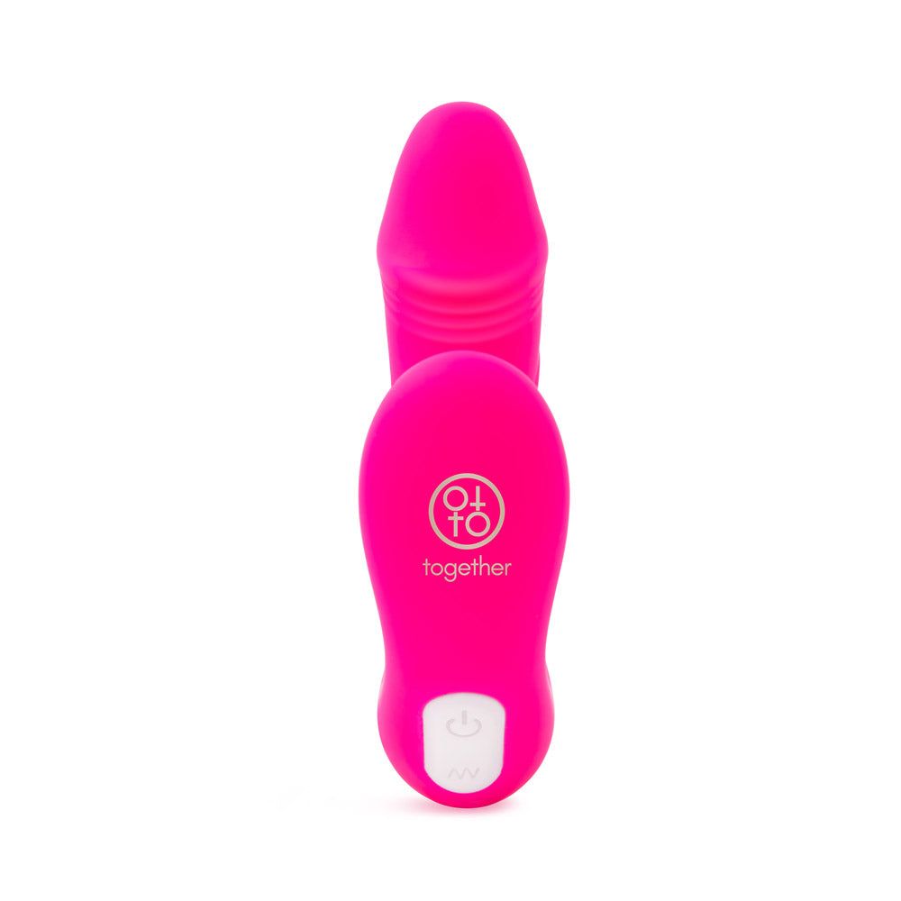 Internal Kisses Remote Controlled Vibrator
