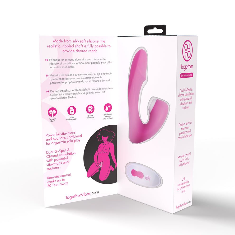 Shop the Together Vibes Internal Kisses Remote Controlled Vibrator